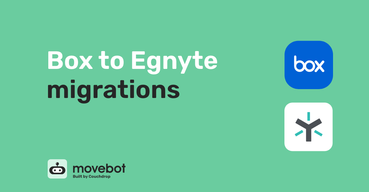 Box to Egnyte migrations