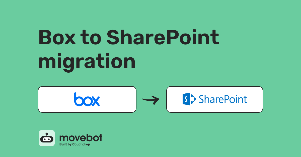 Box to SharePoint Migration | Movebot - Data Migration Tool