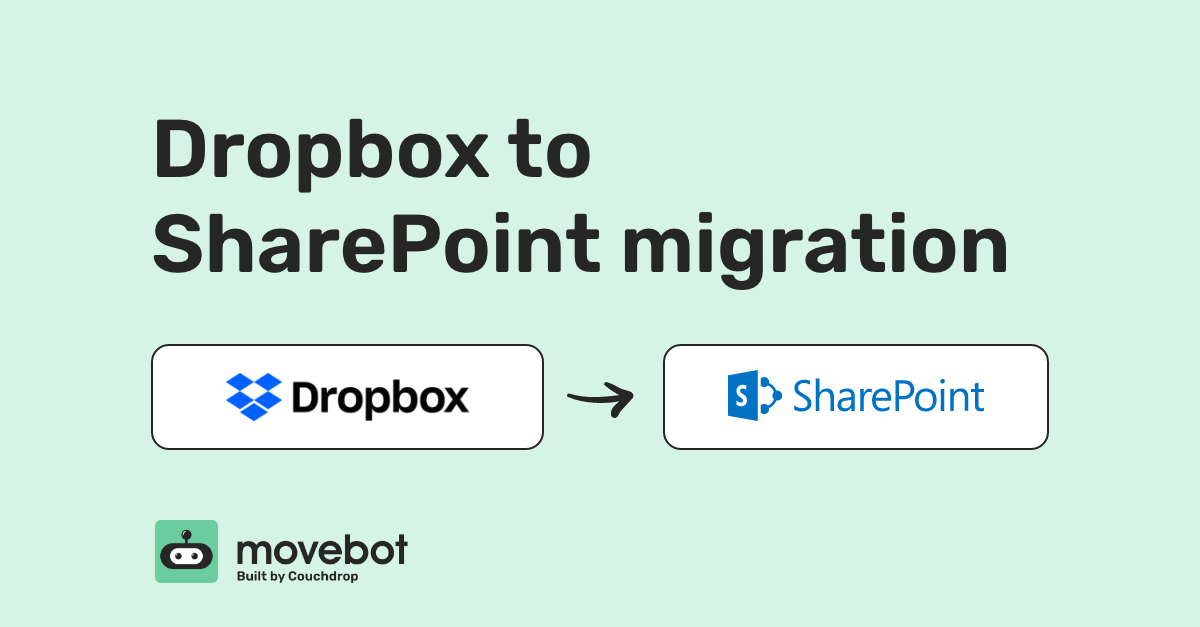 Dropbox to SharePoint Migration