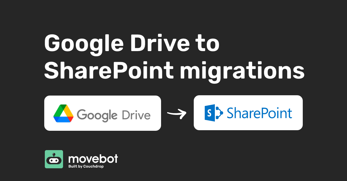 Google Drive to SharePoint Migrations