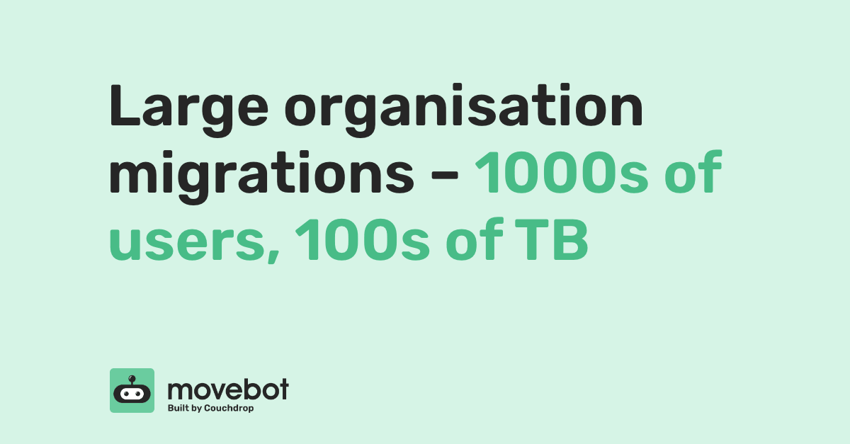 Large-Organization-Migrations