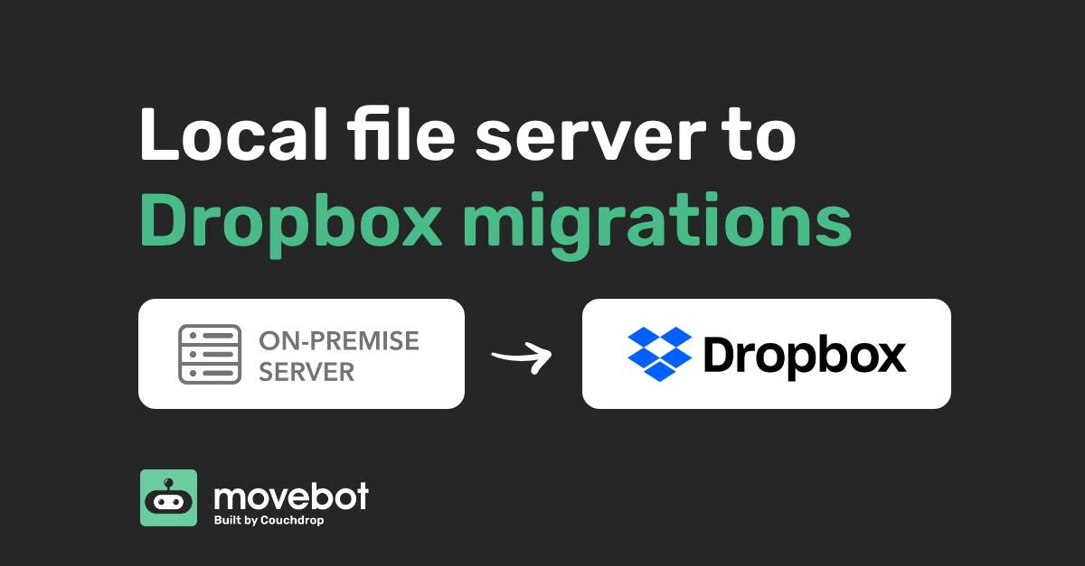 Local File Server to Dropbox migrations