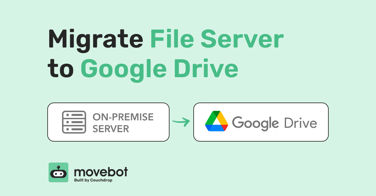 File Server to Google Drive Migration | Movebot - Data Agility